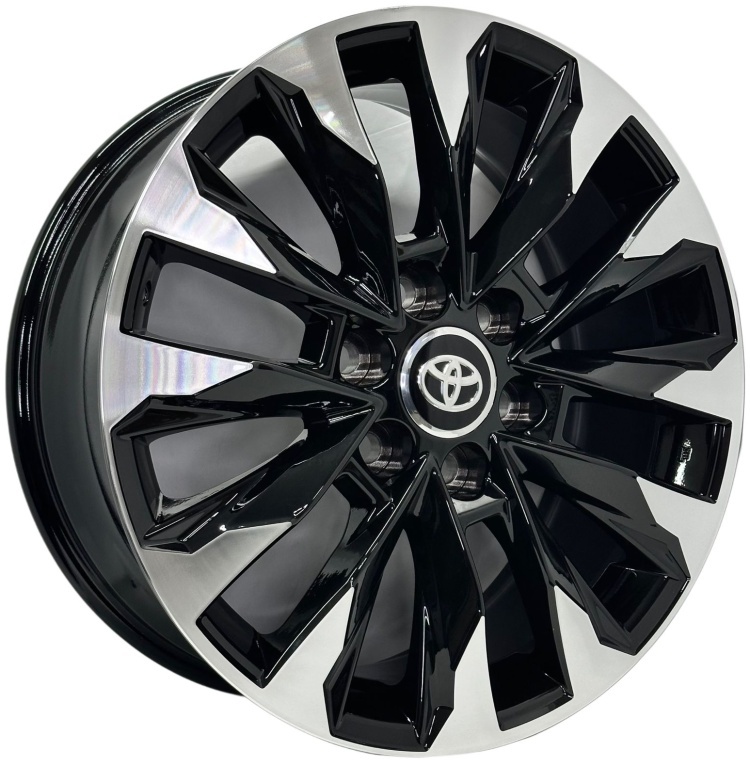 Top Grade 0185WW 8x20/6x139.7 D95.1 ET45 4 диска черный, серебристый