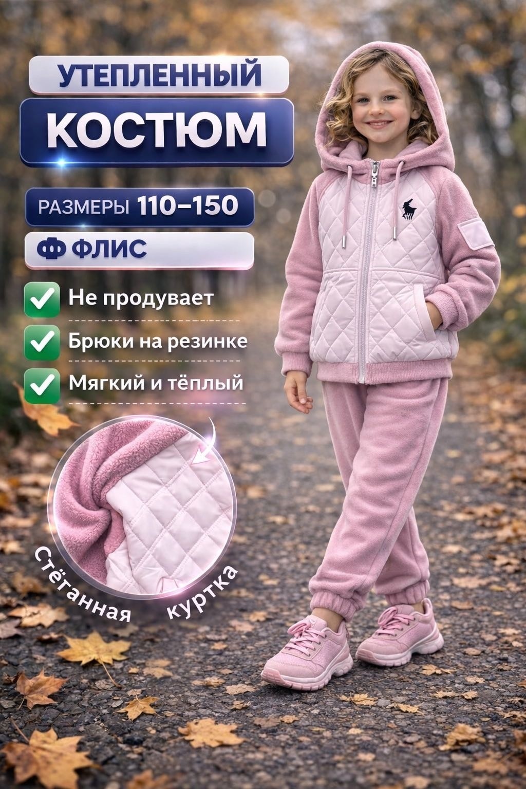Комплект с брюками 0risma розовый