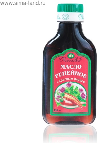 Mirrolla Репейное масло с красным перцем масло 100 мл
