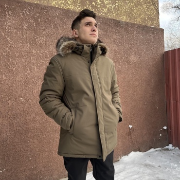 Зимняя куртка Fashion коричневый