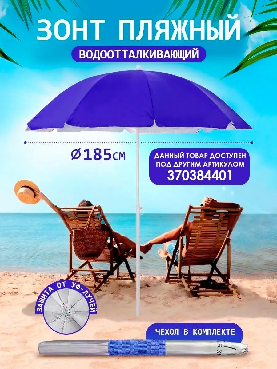 Пляжный 36LR/синий 210 см