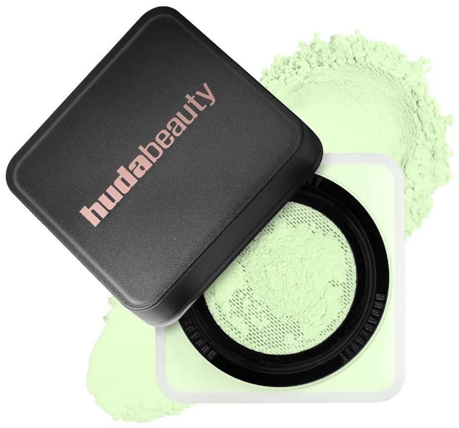 Пудра Huda Beauty Easy bake loose baking & setting powder рассыпчатая Matcha milk cake зеленый