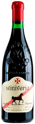 Вино Winiveria Saperavi сухое белое 12.5% 0.75 л
