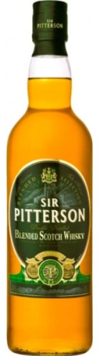 Виски Sir Pitterson Premium купажированный 40% 0.7 л
