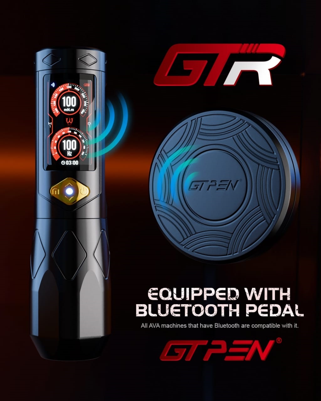 Тату-машинка AVA BRANDS GTR роторная 11000