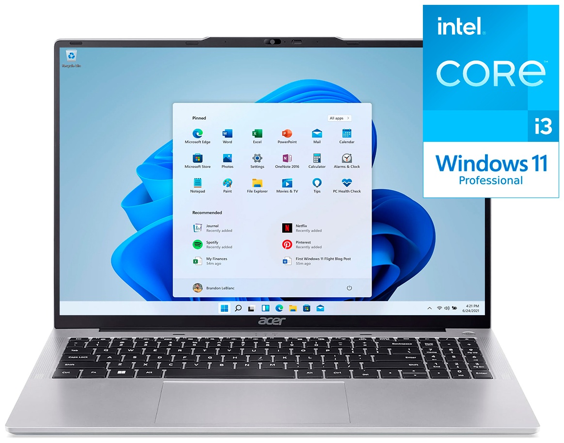 Ноутбук Acer Aspire 16 16" / 32 Гб / SSD 1000 Гб / Win 11 Pro / NX.J5RER.002V