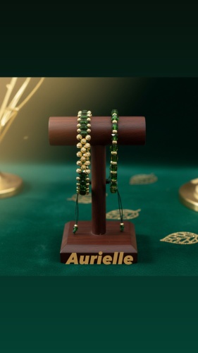 Aurielle Green Gold 2 way длина 26 см, вес 0.5 г сплав покрытый золотом 24К, плетение отсутствует