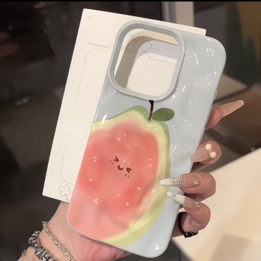 Чехол Mcover для Apple iPhone 15 Pro, iPhone 16 Pro голубой