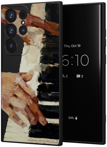 Чехол Mcover для Samsung Galaxy S23 Ultra рисунок