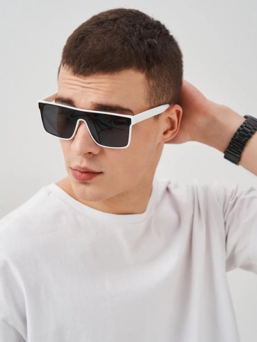 GURTER GLASSES солнцезащитные очки прямоугольные антибликовые