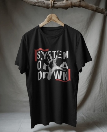 Футболка System of a Down черный