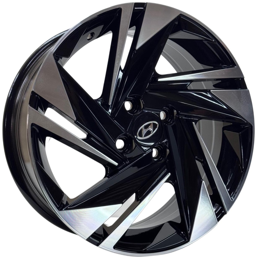 Wheels 7220DD 6.5x16/4x100 D67.1 ET45 4 диска черный, хром