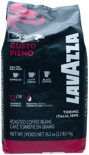Кофе Lavazza Gusto Pieno зерновой 1000 г