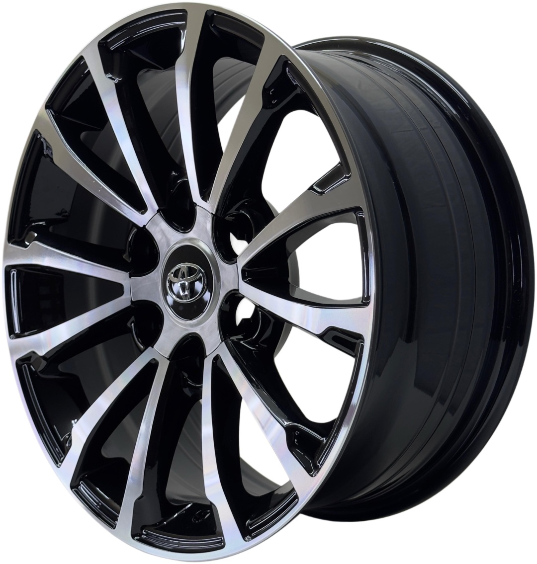 Yixing 824F WestWheels 7.5x18/6x139.7 D106.1 ET25 4 диска черный, хром