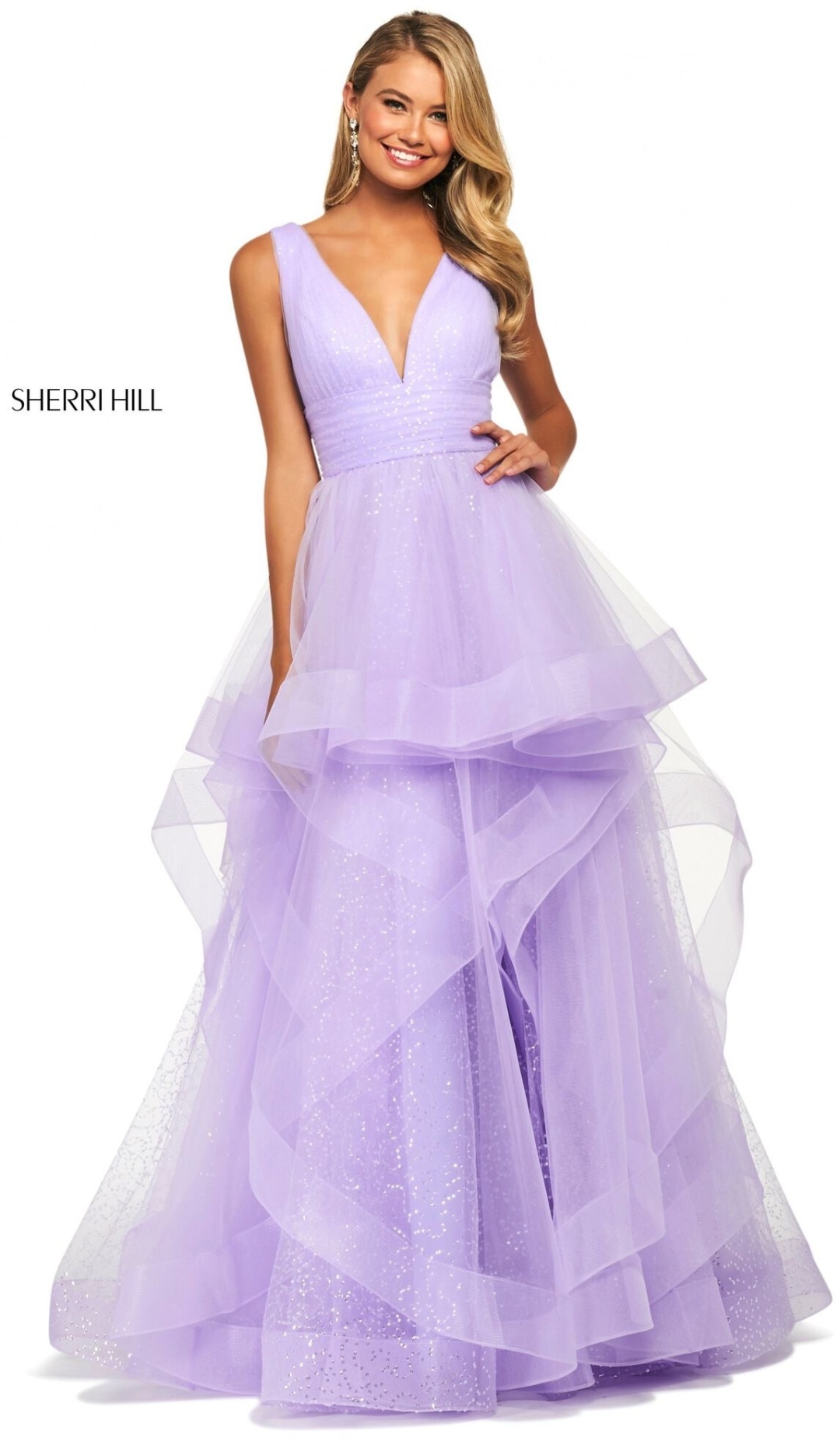 Вечернее платье SHERRI HILL желтый