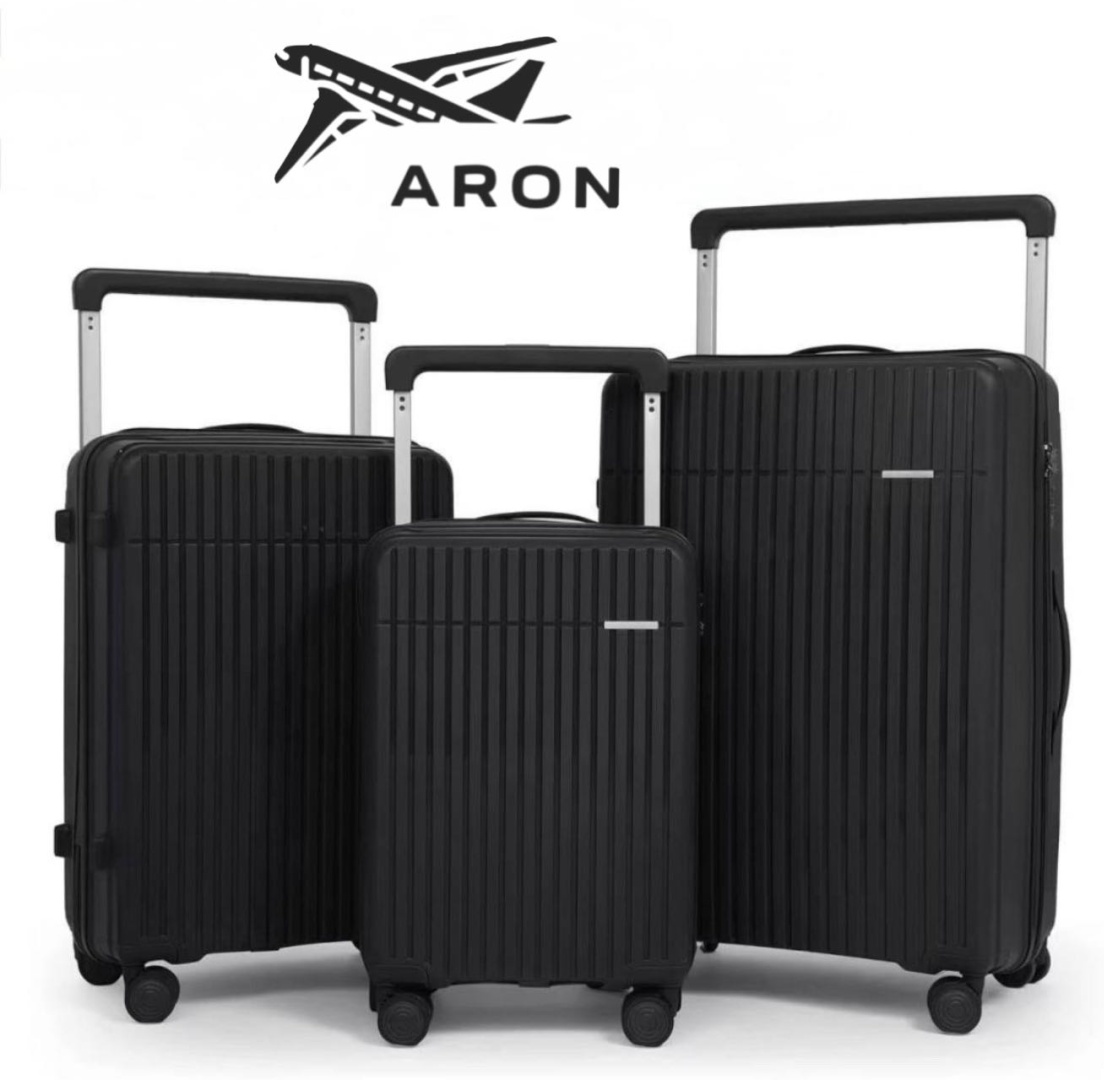 Чемодан ARON-004 поликарбонат 230 л черный
