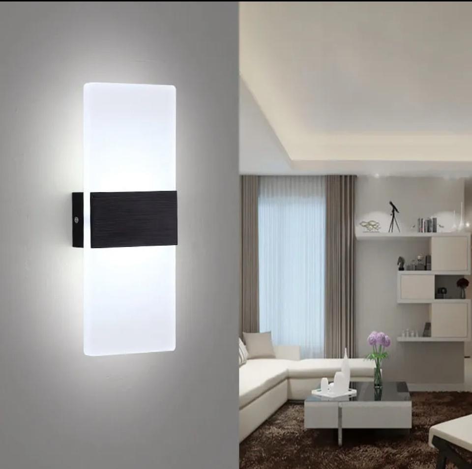 Бра настенный LED, черный