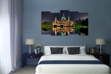 Room Art KZ модульная картина НЬЮ СИТИ ХОЛЛ 150x85 см