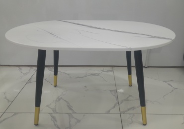 Журнальный столик Calacatta, 76x55.5x42 см, белый