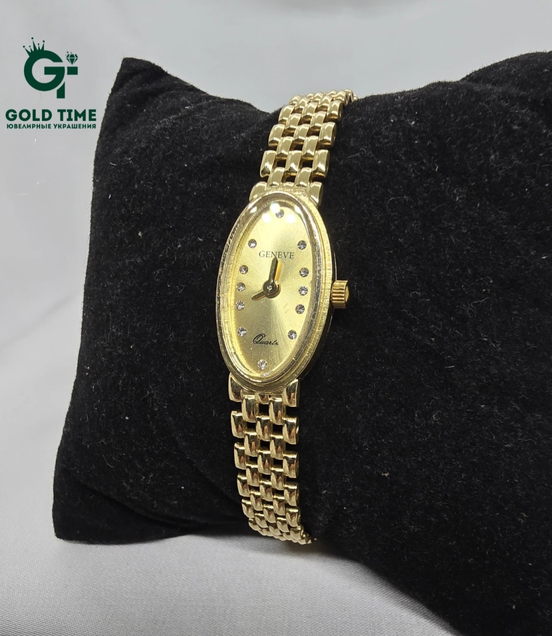 GOLD TIME 893640878 длина 19 см, вес 20.35 г золото, плетение фантазийное