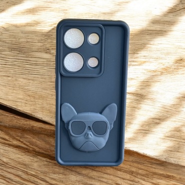 Чехол для Xiaomi Redmi Note 13 Pro 4G черный