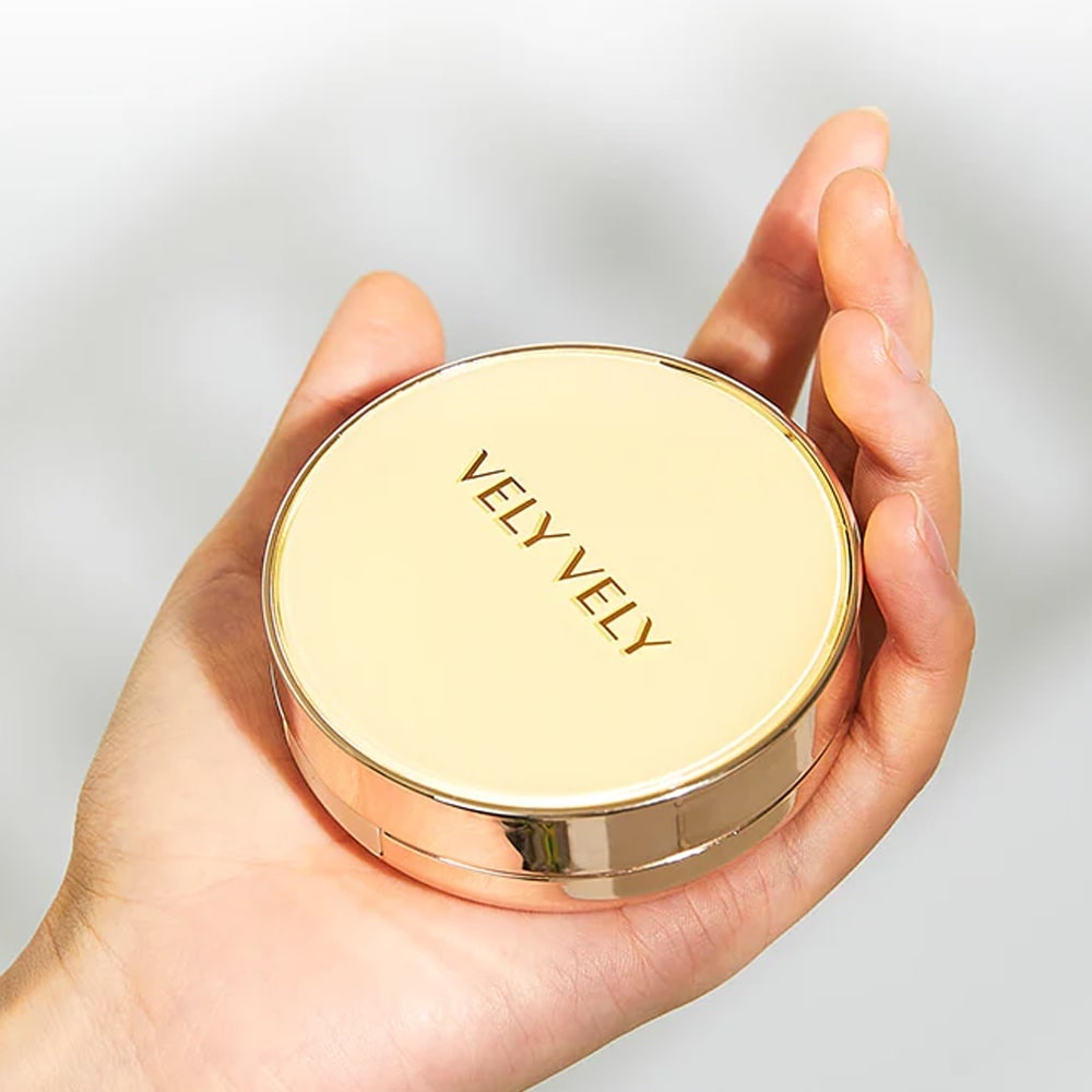 Vely Vely КУШОН С ЗАПАСКОЙ AURA HONEY GLOW CUSHION SPF50/PA+++ 15G*2EA кушон #23 NATURAL 2 шт по 15 мл