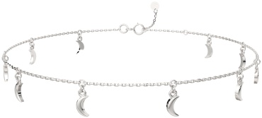 Lucente Silver ZO-0650078_28 длина 28 см, вес 2.71 г серебро, плетение фантазийное