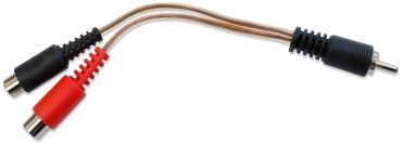 Разветвитель RCA 1M2F 1 шт