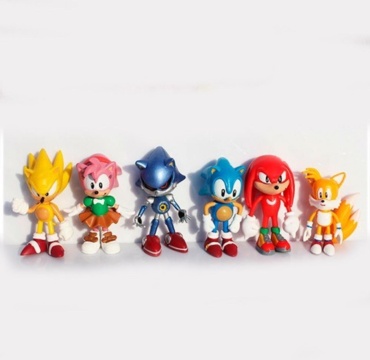 Фигурка Sonic Sonic 6 см 6 шт