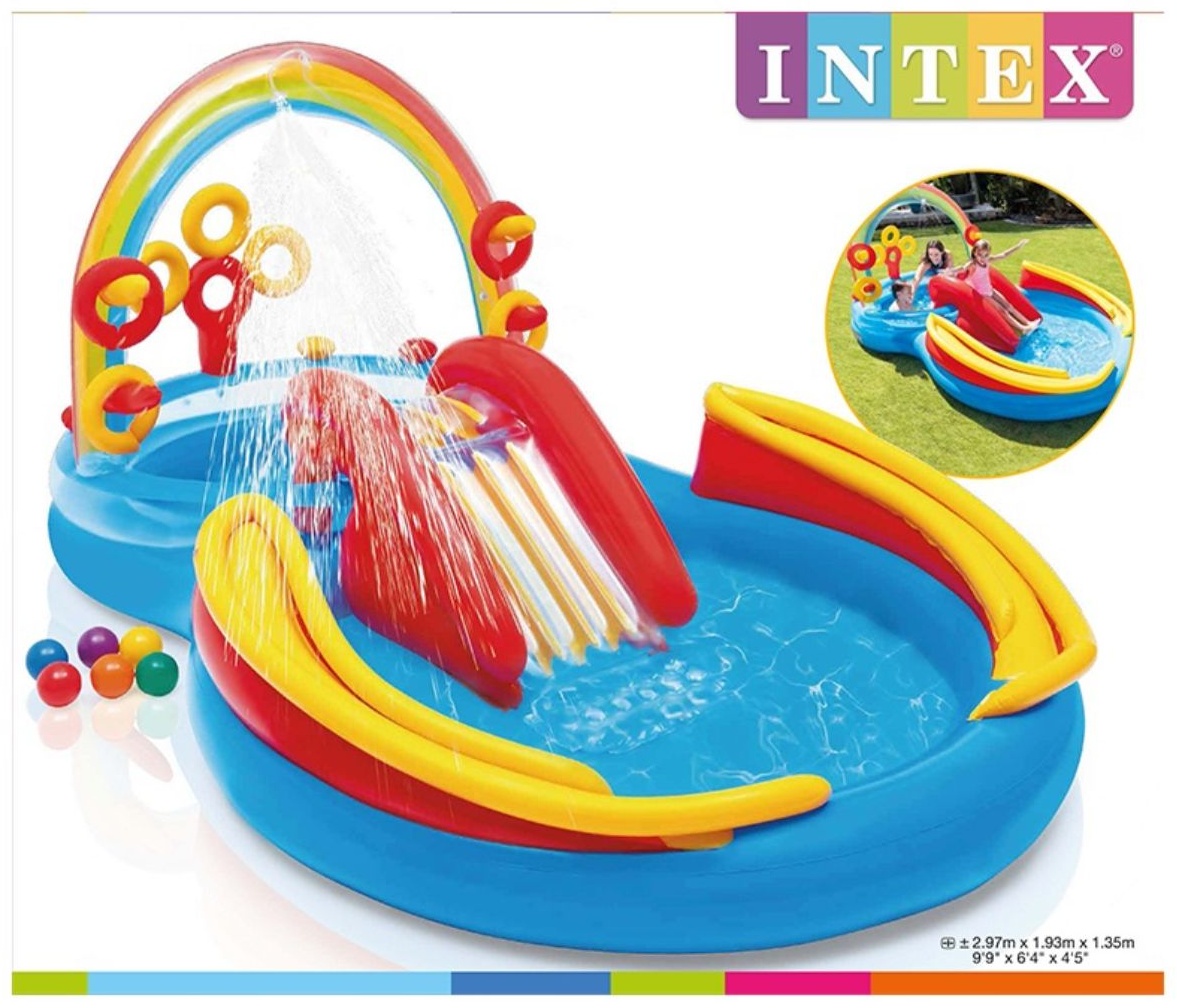 Бассейн надувной Intex 987221437, 297x193x17 см