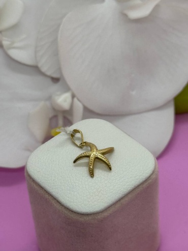 Подвеска SAR JEWELRY Aro_E1_9426 вес 1 г золото, фианит