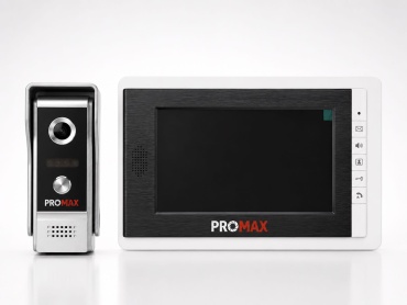 PROMAX видеодомофон White/Black V70C M4 белый, черный