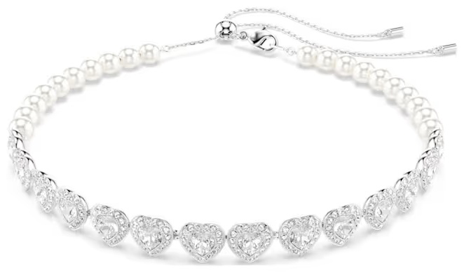 Swarovski длина 44 см бижутерный сплав, жемчуг, кристаллы Swarovski