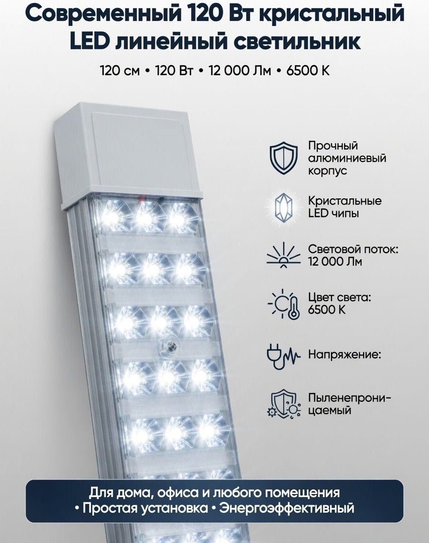 Люстра потолочная LOBRUN T8, кол-во ламп: 1 шт