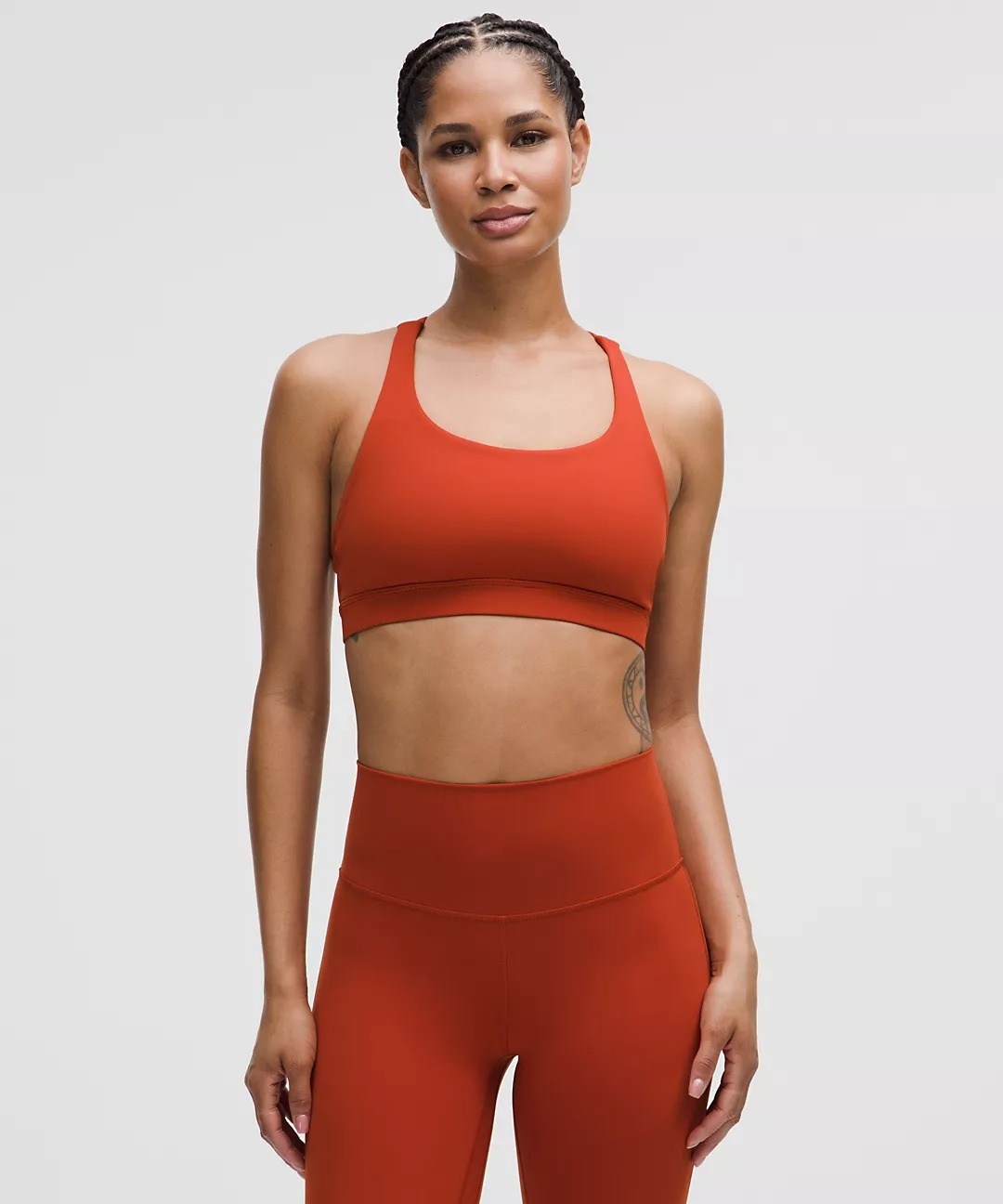 Бра Lululemon оранжевый