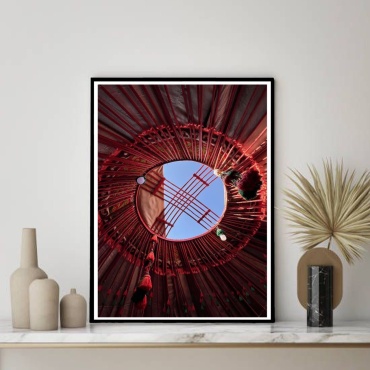 Картина Киіз үй 21x30 см