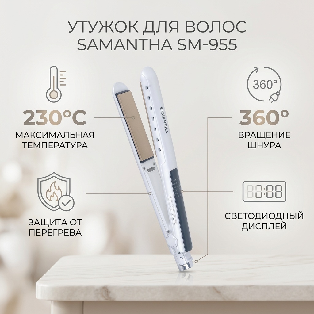 SAMANTHA SM-955 утюжок