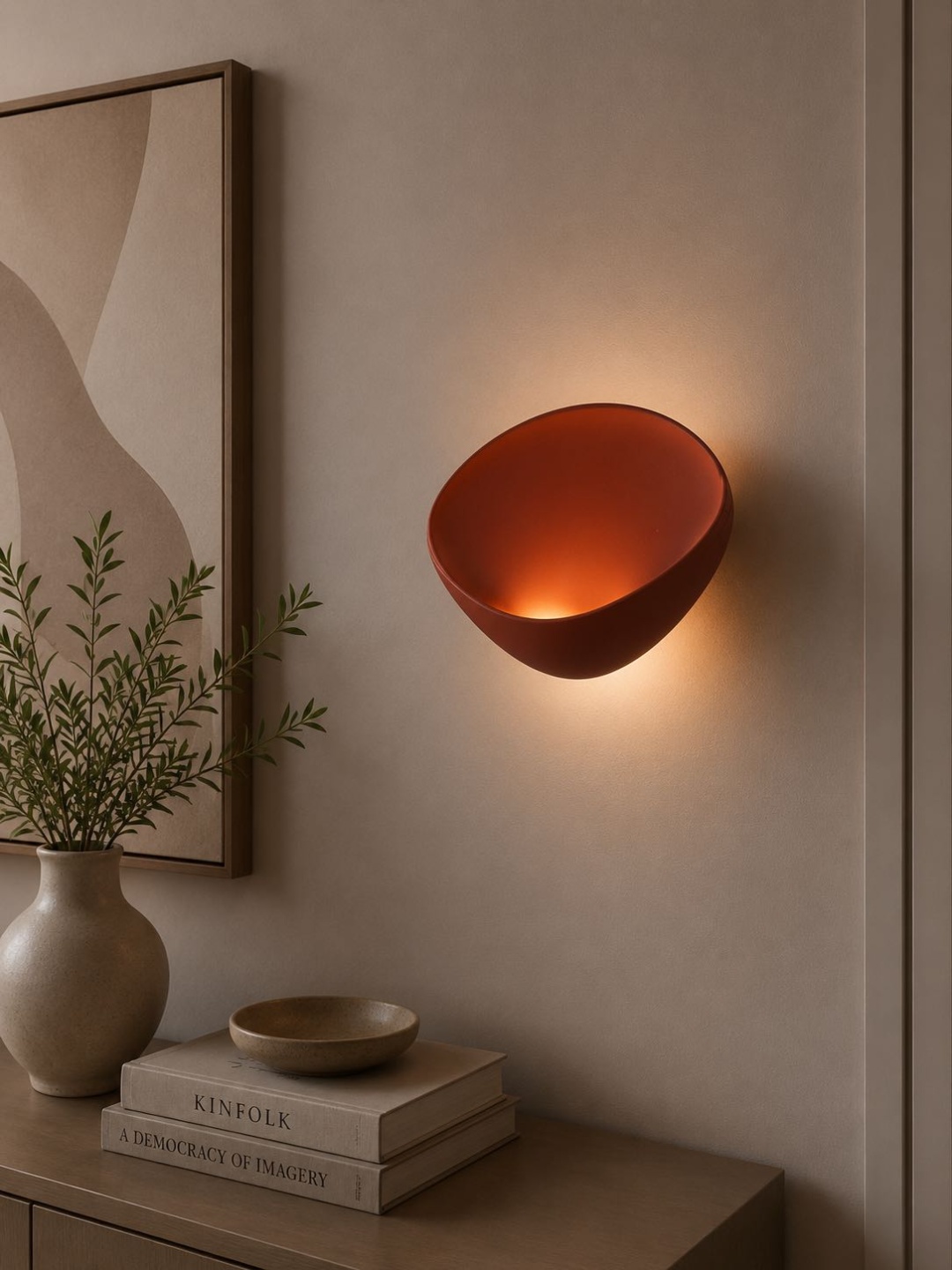 Бра настенный Werline LED, коричневый