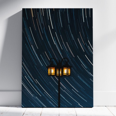 PEMIKAN CRAFT картина Фонарь среди звезд 60x80 см