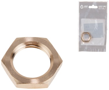 Контргайка латунная 1/2" с внутренней резьбой AV ENGINEERING (AVE311001)