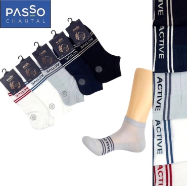 Носки Passo chantal 5 пар мультиколор 39-42