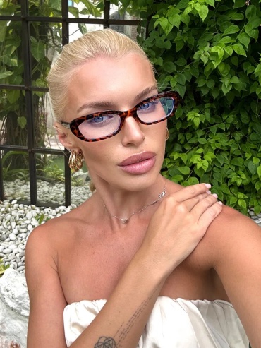 Yeux солнцезащитные очки овальные зеркальные