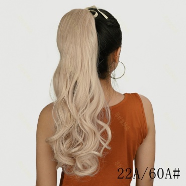 Hairshop хвост на ленте блонд женский