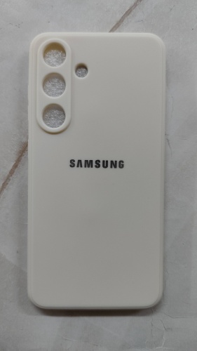 Чехол для Samsung Galaxy S25 молочный