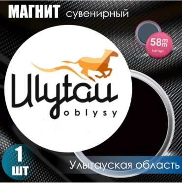 Магнит-сувенир Магнит сувенирный "Герб Улытауской области" (58мм) 1 шт