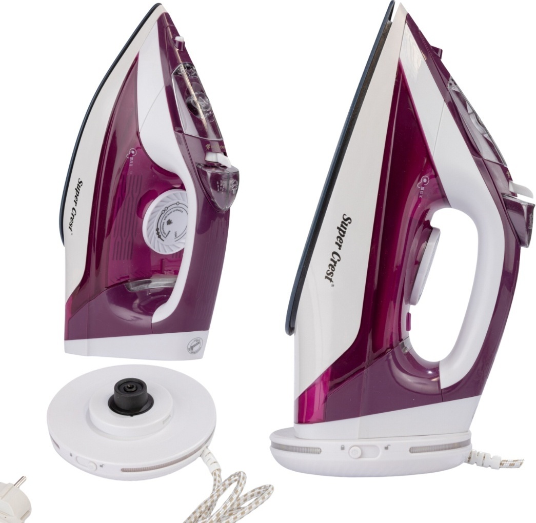 Утюг Super Crest SCT-1014 фиолетовый