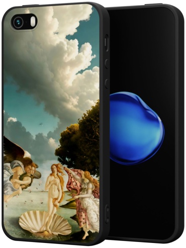 Чехол Mcover для Apple iPhone 5, iPhone 5S, iPhone SE рисунок