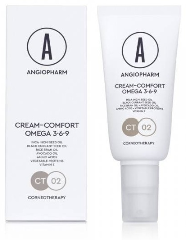 ANGIOPHARM крем Comfort Omega 3-6-9 для лица, для зоны декольте 50 мл