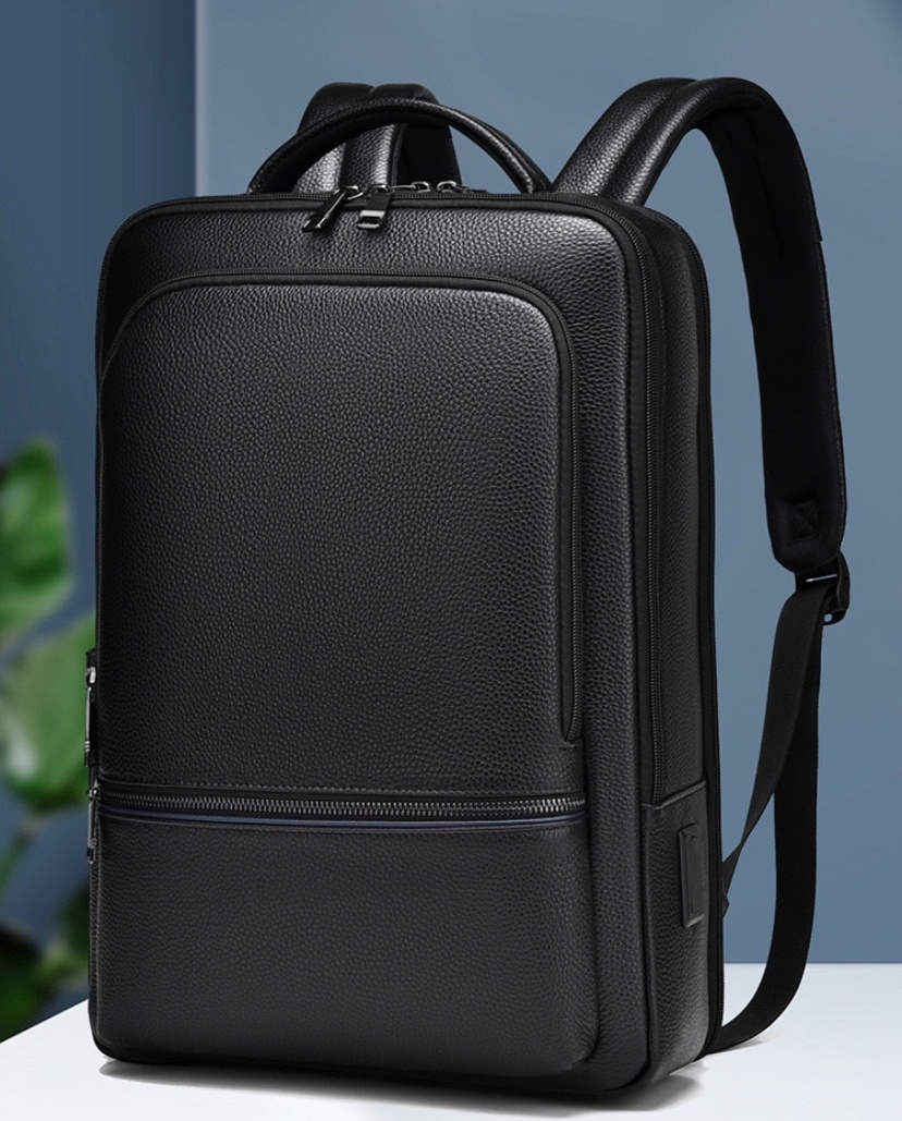 Рюкзак Bag is Power натуральная кожа черный