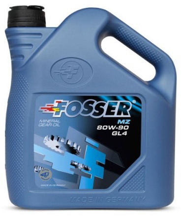 Масло минеральное Fosser MZ 80W90 GL-4 4 л